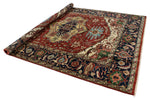 8x10 Red and Navy Anatolian Persian Rug