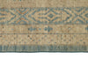 8x10 Blue and Beige Turkish Tribal Rug