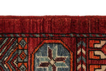 8x10 Red Turkish Tribal Rug