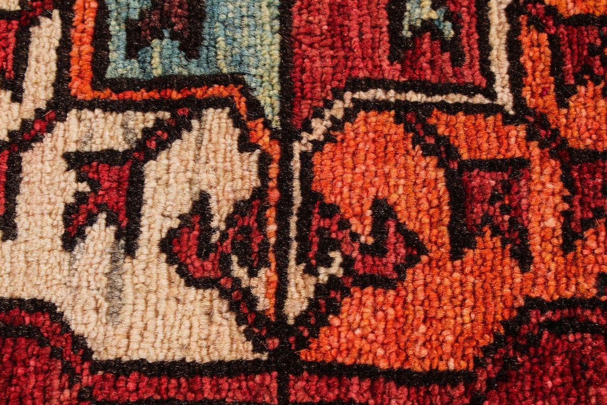 8x10 Red Turkish Tribal Rug