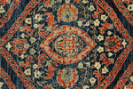 4x6 Navy and Beige Anatolian Traditional Rug