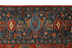 9x12 Rust nad Navy Traditional Rug