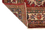 3x10 Red and Ivory Kazak Tribal Runner