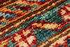 3x10 Red and Ivory Kazak Tribal Runner