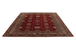 10x10 Red and Ivory Kazak Tribal Rug