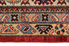 10x10 Red and Ivory Kazak Tribal Rug