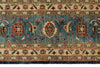 10x14 Navy and Light Blue Anatolian Traditional Rug