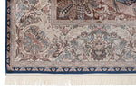 7x10 Blue and Beige Turkish Antep Rug