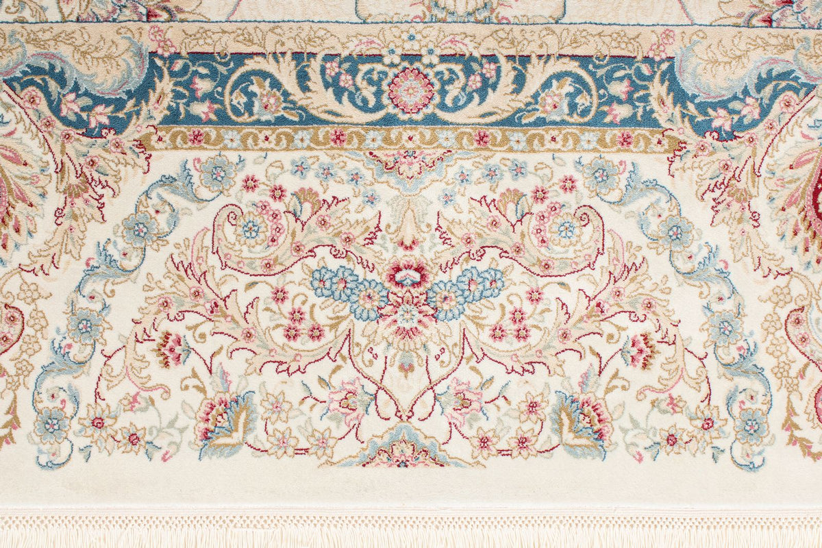 7x10 Ivory Turkish Antep Rug