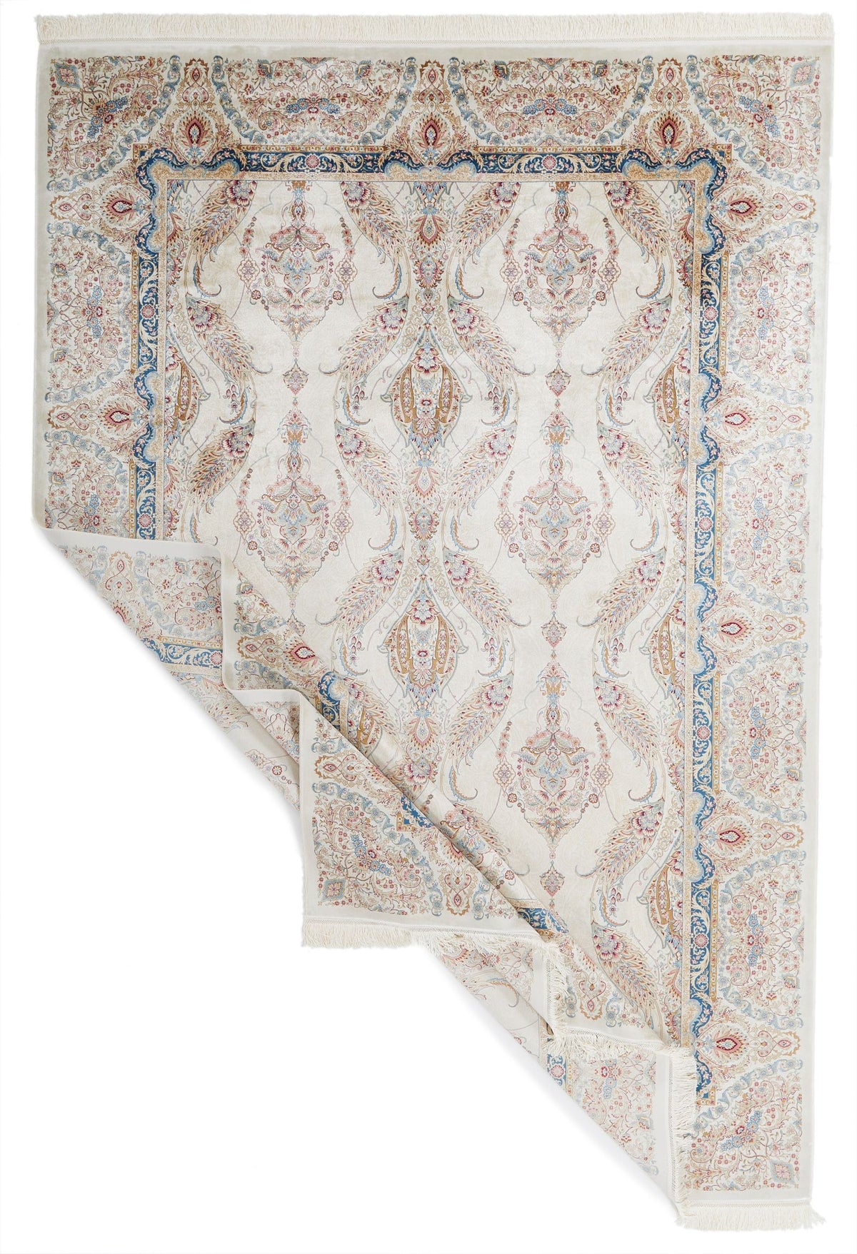 7x10 Ivory Turkish Antep Rug