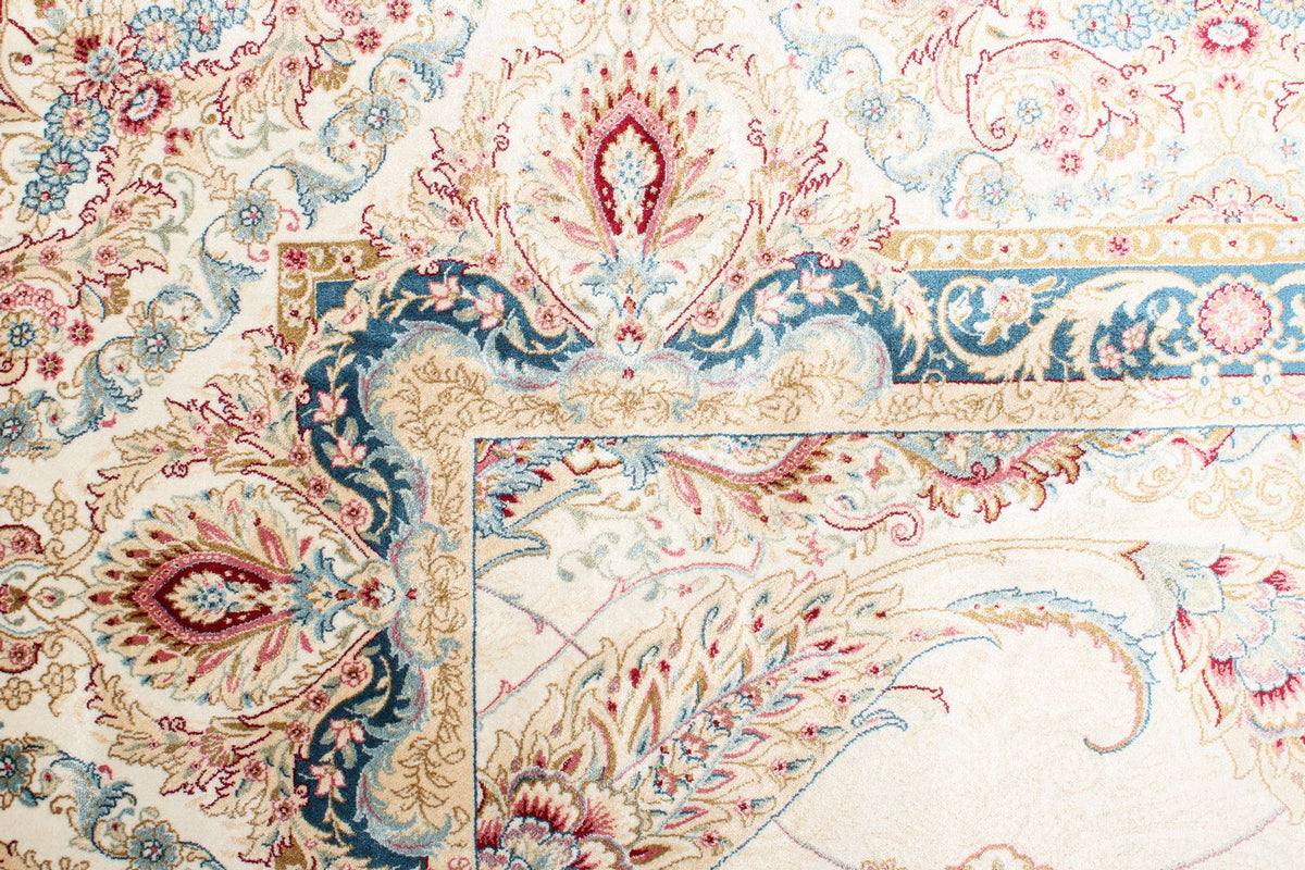 7x10 Ivory Turkish Antep Rug