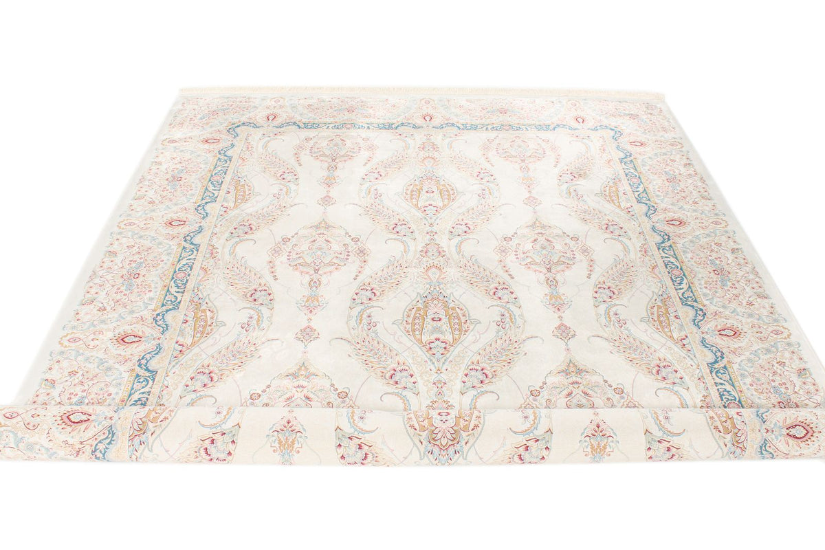 7x10 Ivory Turkish Antep Rug