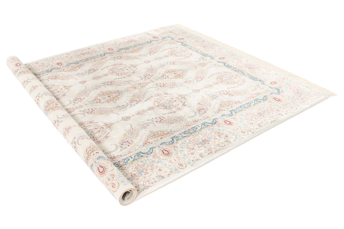 7x10 Ivory Turkish Antep Rug