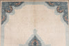 4x6 Ivory and Blue Turkish Antep Rug