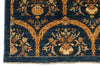 4x13 Blue and Ivory Turkish Oushak Runner