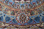 2x3 Blue and Gold Turkish Antep Rug