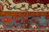 4x9 Red and Blue Turkish Tribal Runner