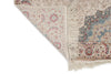 3x10 Blue and Ivory Turkish Antep Rug