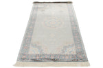 3x10 Blue and Ivory Turkish Antep Runner