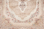 4x6 Beige and Ivory Turkish Antep Rug