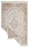4x6 Beige and Ivory Turkish Antep Rug