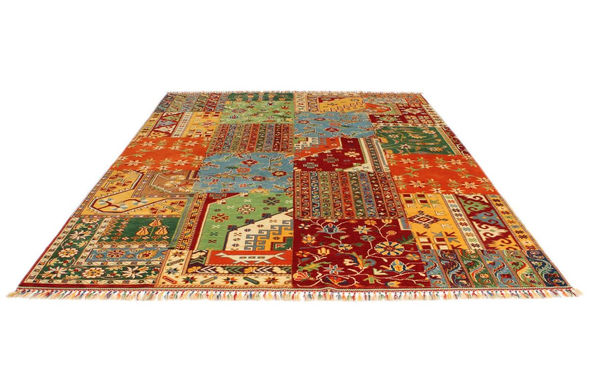 8x10 Multicolor Turkish Patchwork Rug