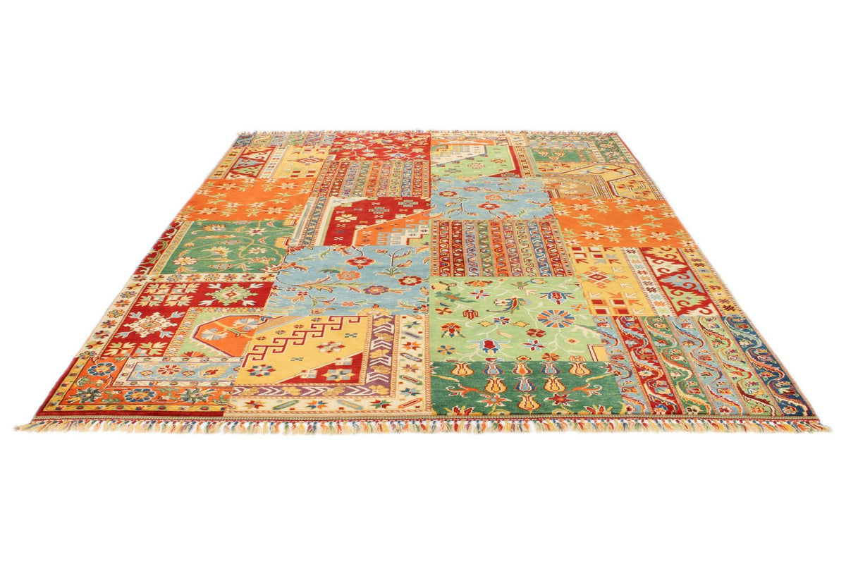 8x10 Multicolor Turkish Patchwork Rug