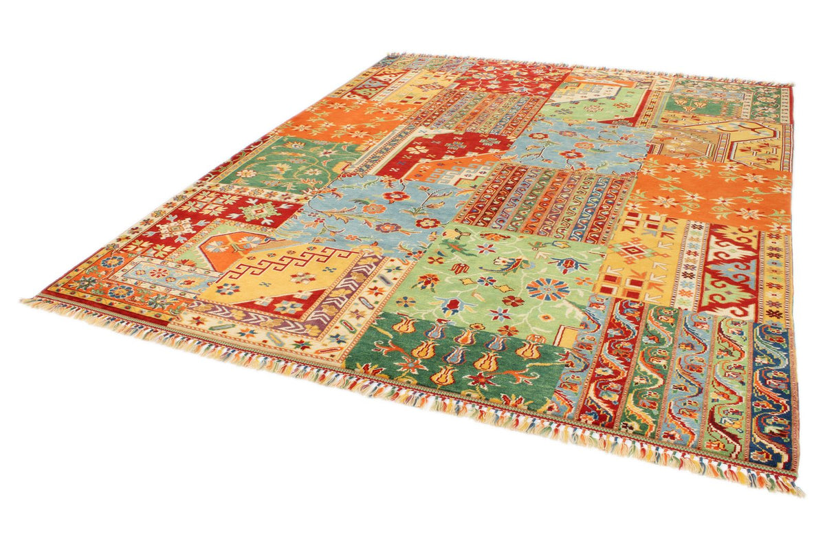 8x10 Multicolor Turkish Patchwork Rug