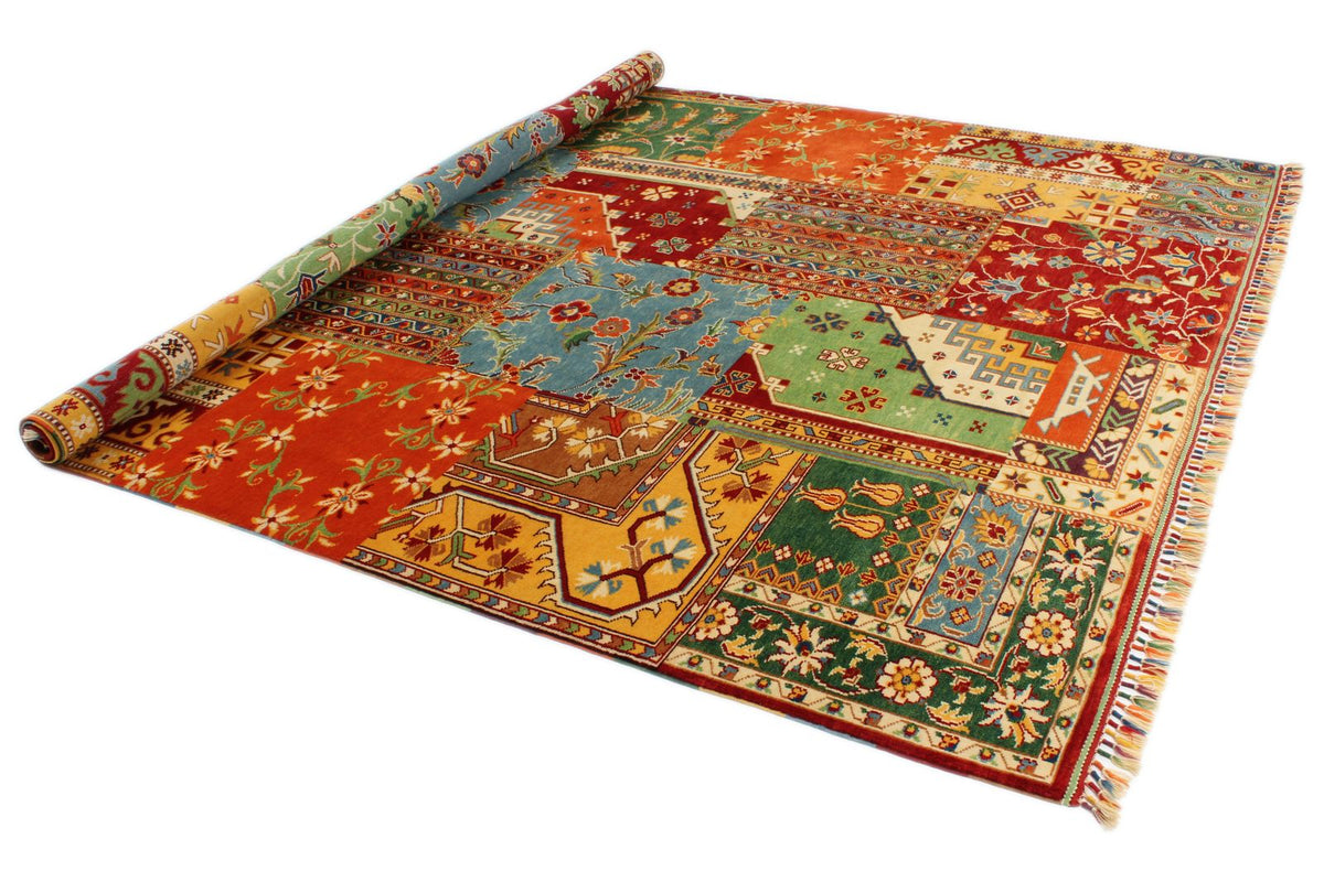 8x10 Multicolor Turkish Patchwork Rug