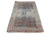 3x7 Blue and Red Turkish Antep Runner