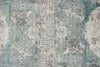 3x10 Blue and White Turkish Antep Runner