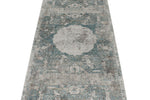 3x10 Blue and White Turkish Antep Runner