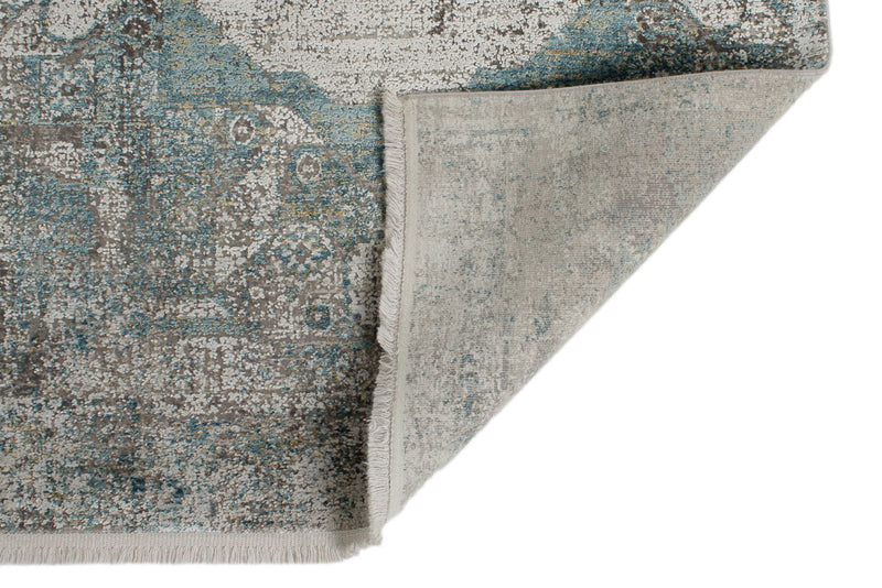 3x10 Blue and White Turkish Antep Runner