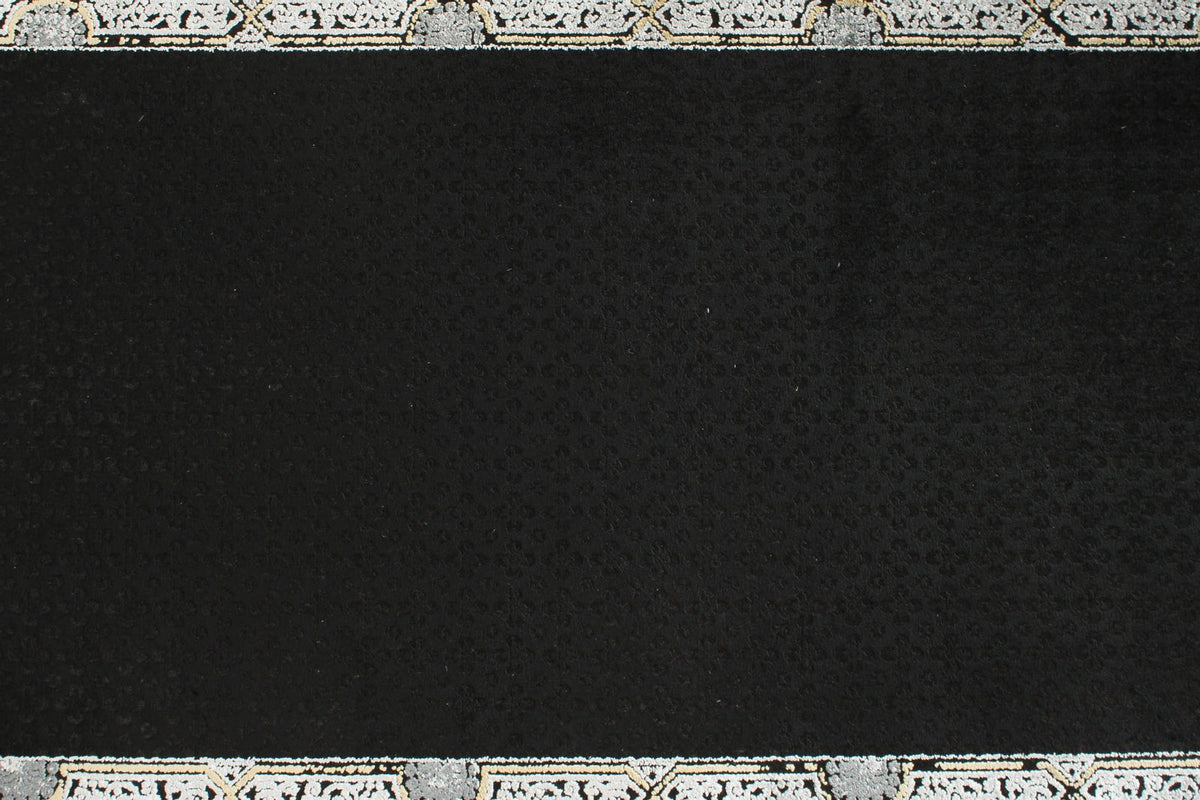 3x10 Black and White Turkish Antep Runner
