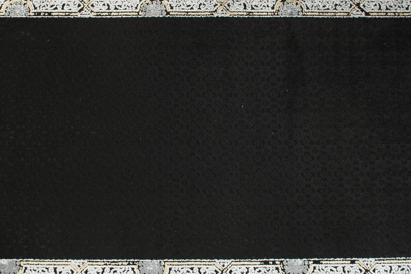 3x10 Black and White Turkish Antep Runner