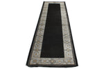 3x10 Black and White Turkish Antep Runner