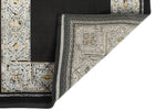 3x10 Black and White Turkish Antep Runner