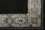 3x10 Black and White Turkish Antep Runner