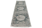 3x10 Blue and White Turkish Antep Runner