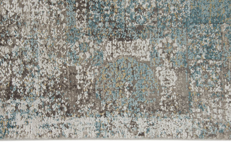 3x10 Blue and White Turkish Antep Runner
