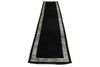 3x13 Black and White Turkish Antep Runner