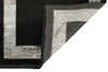 3x13 Black and White Turkish Antep Runner