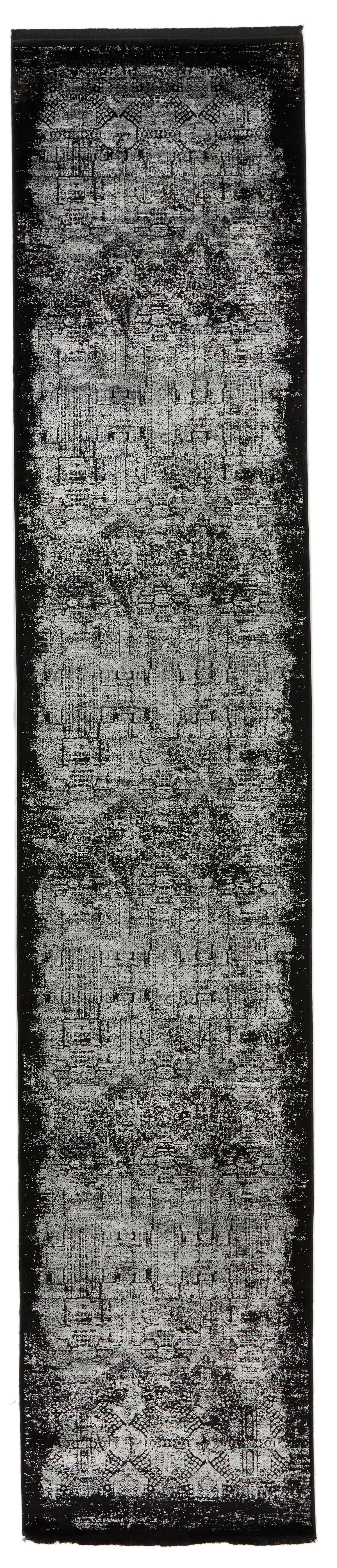 3x13 Black and White Turkish Antep Runner