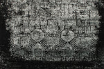 3x13 Black and White Turkish Antep Runner