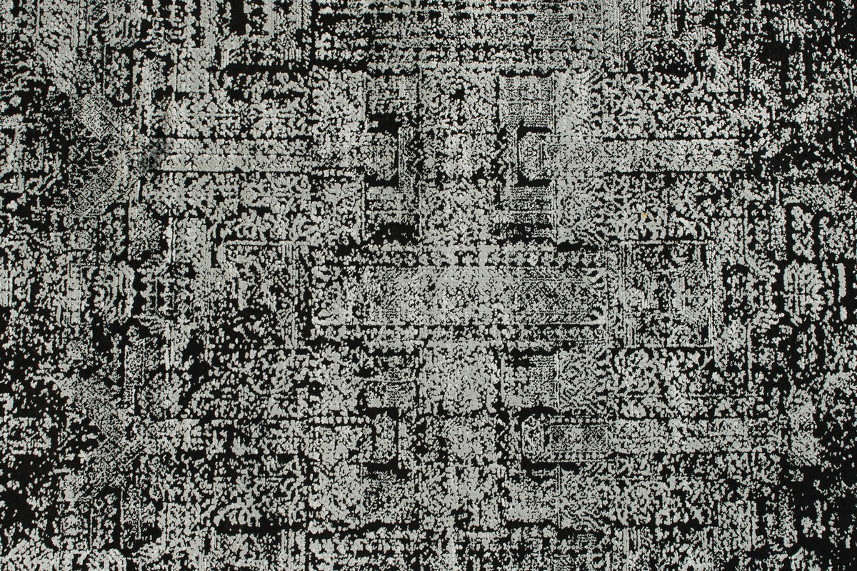 3x13 Black and White Turkish Antep Runner