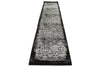 3x13 Black and White Turkish Antep Runner