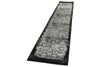 3x13 Black and White Turkish Antep Runner