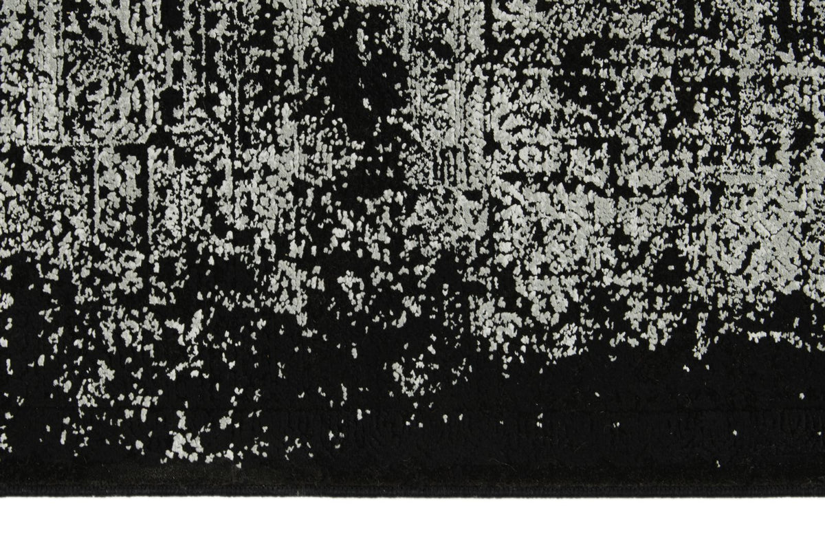 3x13 Black and White Turkish Antep Runner