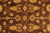 3x11 Rust and Gold Turkish Oushak Runner