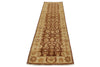 3x11 Rust and Gold Turkish Oushak Runner